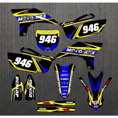 For YAMAHA YZ 250F Motorcycle 3M Decals Stickers Backgrounds Graphics kits For YAMAHA YZF250 YZ250F 2010 2011 2012 2013 YZF 250