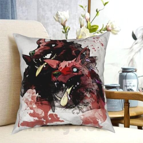 Hades Game-Cerberus Pillow Case Printed Home Soft DIY Pillow cover Hades Cerberus Cerberus Hades Cerberus Hades Game Game