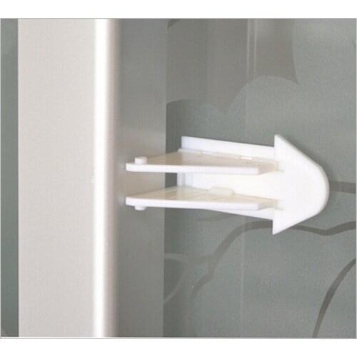 New 2PC/Lot Window Locks Kids Sliding Door Lock Baby Safety Sliding Window Lock Door Stopper Safe Protect