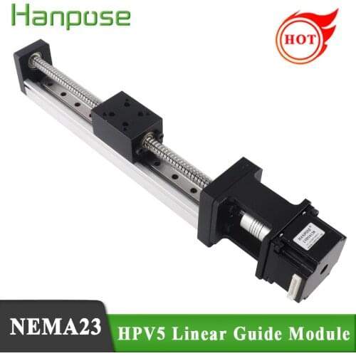 NEW HPV5 Mini actuator Linear module ballscrew sfu1204 with NGM 42motor NEMA23 HS4128 stepper motor forReprap 3Dprinter