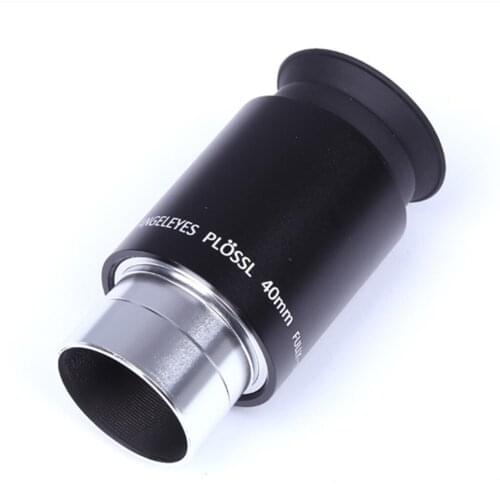 1.25'' Plossl 40mm Fully Multicoated Eyepiece Lens For Astronomy Telescope, Black