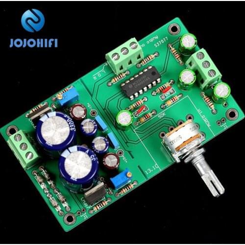PCB Board / MC33079 / ALPS16 / ALPS27 LM317/337 op amp Pre-stage Preamp MINI Preamplifier Board