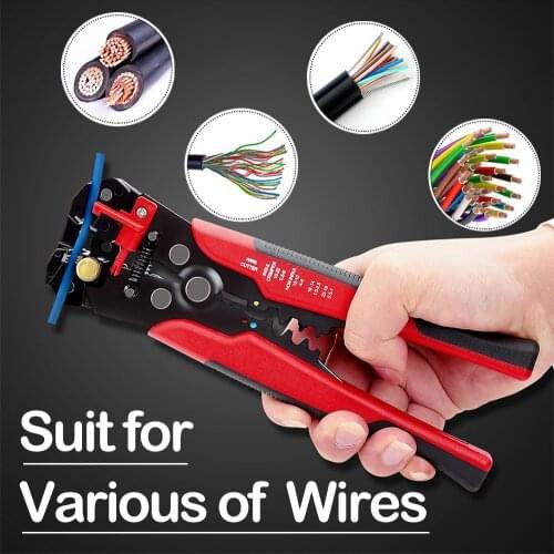 Stripping Pliers Cable stripper Tools Hand tools Crimping Terminal 0.2-6.0mm Multifunctiona High-precision Automatic Brand tools
