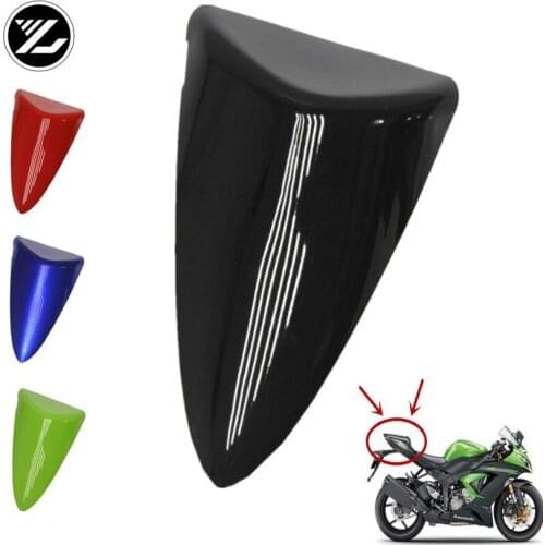 Full Fairing Kits For Kawasaki Ninja ZX-6R ZX6R 2007-08 Motorcycle Carbon Fiber Pillion Rear Passenger Seat Cowl Cover Fairing