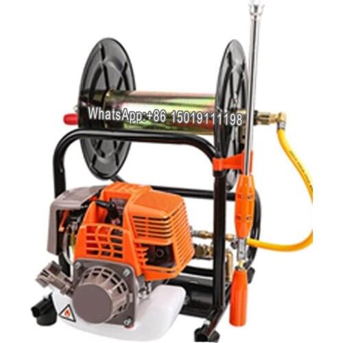Hand-held four-stroke gasoline engine coil sprayer,small agricultural sprayer,high-pressure pesticide sprayer,Car Washing Spraye