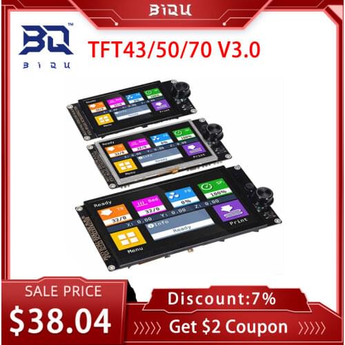 BIGTREETECH BTT TFT43 TFT50 TFT70 V3.0 Touch Screen Wifi Wireless Smart Display Controller 3d Printer Parts for SKR V1.4 Turbo