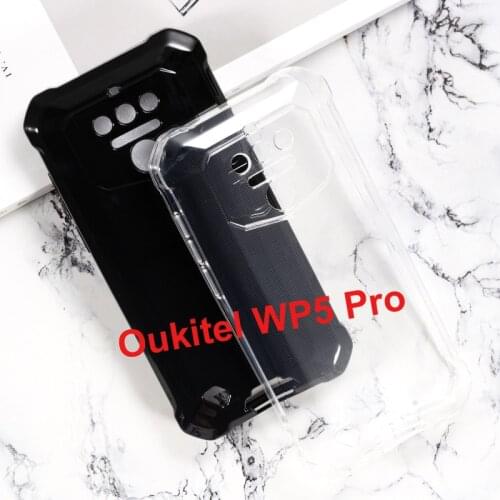 Soft Black TPU Case Cover For Oukitel WP5 Pro IP68 Case Silicona Transparent Phone Case For Funda para Oukitel WP5 WP6 WP7 etui