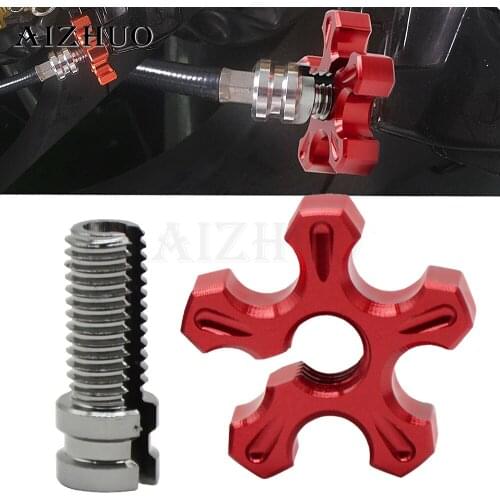 Universal Motorcycle CNC Aluminum Clutch Cable Wire Adjuster for Honda CR YZ RM KX 85 CRF YZF CRF 450 CR CRF XR XL 85 125 250
