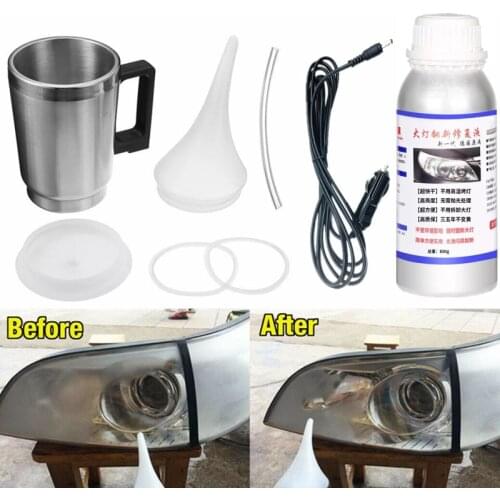 800g Chemical Repair Kit Headlight Restorer Polishing Kit Mug For Polishing The Headlights Polish Cup Vaporizer For Headlights