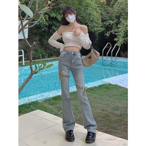 High waist elastic skinny trousers women pants Lace-up zipper pants womens Sexy Pencil pants slim pants women Shining trousers