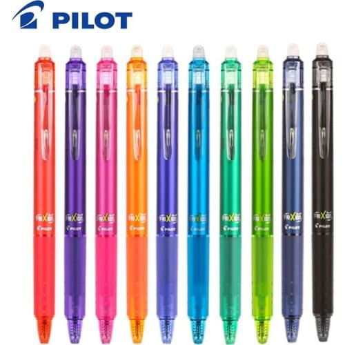 1PCS Japan Pilot Erasable Gel Pen LFBK-23EF Colored Press to wipe Writing Pen 0.5mm Fine Point School Stationery