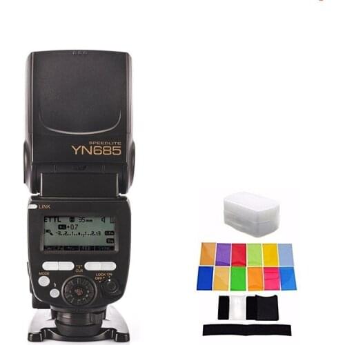 YONGNUO YN685 YN-685N Speedlite Flash Wireless HSS TTL Built-in Receiver for YN622C YN622II-C YN622C-TX For Canon + gift