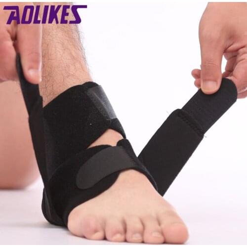 1pc Outdoor Sport Fitness Taekwondo Protective Ankle Pad Gym Foot Brace Guard Feet Protector Support Adjustable Pressure Wrap