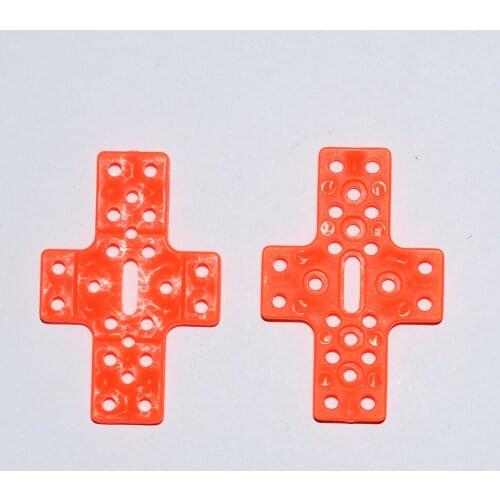 10/100pcs toy cars stand/car fixed plate / perforated mounting plate/remote control car accessories/Technology model parts