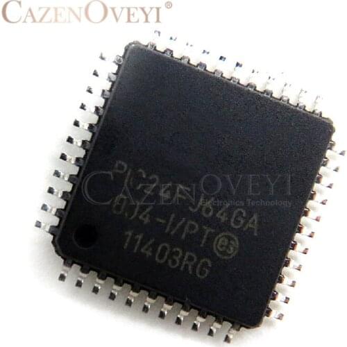 10pcs/lot PIC24FJ64GA004-I/PT PIC24FJ64GA004 PIC24FJ64GA PIC24FJ64 QFP-44 In Stock