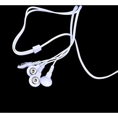 2.5mm Plug 4-way Electrode Pad Connector Wire Connecting Cable Line Lead Wire TENs Digital Therapy Massager DC Plug 1PCS