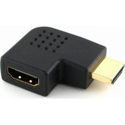 20pcs Converter HDMI-compatible HDMI Male to HDMI Female 90 Degree Angle Left Adapter Connector for Cable HD TV DVD