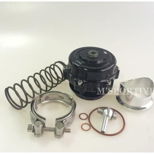 35PSI 50MM TURBO/TURBOCHARGER/INTERCOOLER BLUE ALUMINUM BLOW OFF VALVE PSI BOV