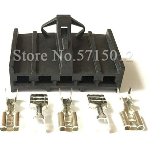 5 Hole Automotive Connector Auto Wire Plug Car Air Conditioning Control Panel Harness Socket