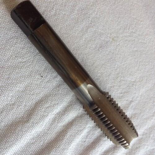 Free shipping 1pc left hand M14-M30 HSS M35 Co5% Full CNC grinded Machine straight flute hss Tap for SS workpiece threading work