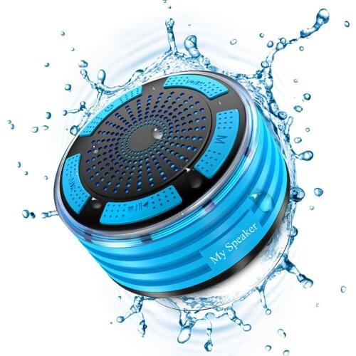 Bluetooth Speaker IP67 Waterproof Bluetooth Speakers Dustproof Outdoor Sport Portable Shockproof Altavoces LED Breathing Lamp