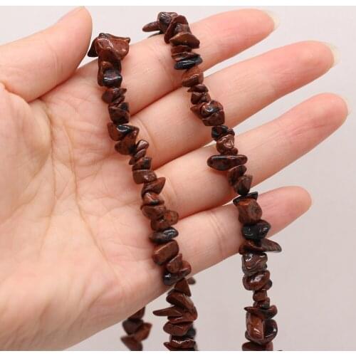 Natural Stone Beads irregularly Shaped Goledn Swan Stone Gravel Loose Beads For Jewelry Making DIY Bracelet Necklace Accessories