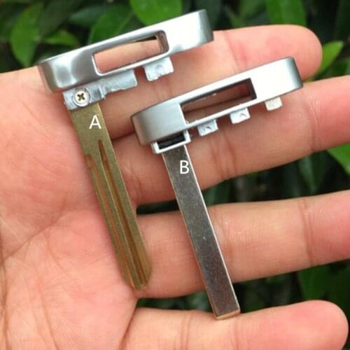 DAKATU Replacement Blank Emergency Spare Key Blade for CADILLAC CTS STS XLR Smart Remote key blade