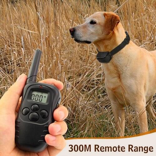 Pet Dog Collar Electronic Dog Collar Remote Control No Shock Pet Training Collar With LCD Display Training Collars