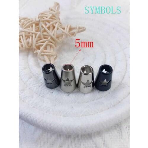 30Pcs Bell Shape Cord Locks Stopper Hollow Out Conical Cord Rope Locks Fastener Ends Stopper for Clothes Bags Shoelace Lanyard