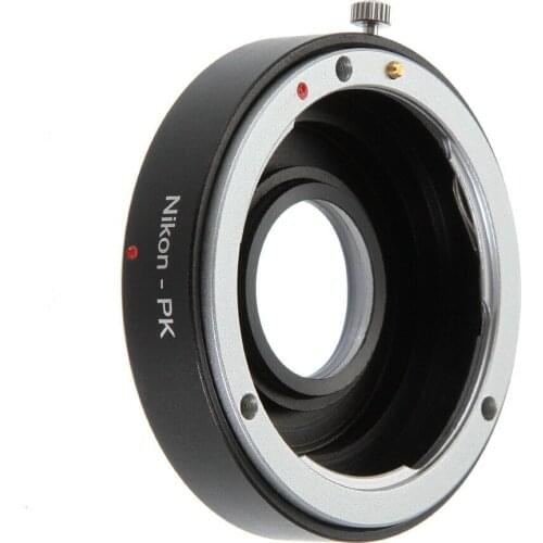 FOTGA Adapter Ring Infinity Focus w/ Glass for Nikon F AI Mount Lens to Pentax PK K K110D K200D K20D Camera