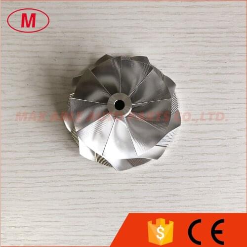 G35-1050 68.07/84.45mm 9+0 Blades point milling turbo aluminum 2618/Milling/billet compressor wheel for 880695-5002S