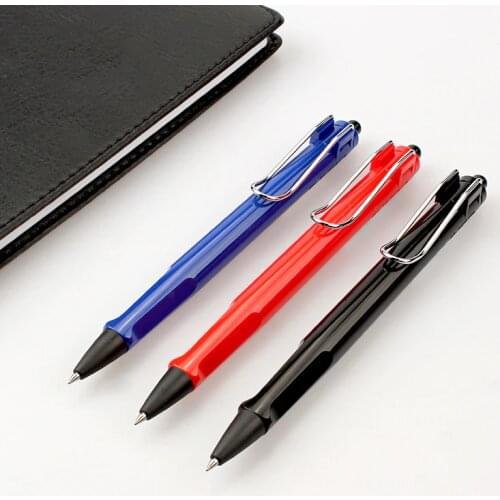 Click Gel Pen 0.5mm Hollow Out Clip Retractable Neutral Pens for Student School Office Supplies Stationery free shipping