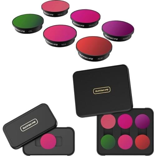 Camera Filter For DJI FPV Combo CPL/ND4/8/16/32/64 Set Neutral Density Polar Filters Kit Accessories For DJI FPV Protector