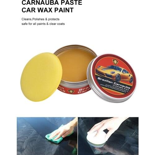 Car Wax Crystal Plating Set Hard Glossy Wax Layer Covering Paint Surface Coating Formula Waterproof Film Car Polish Accessories