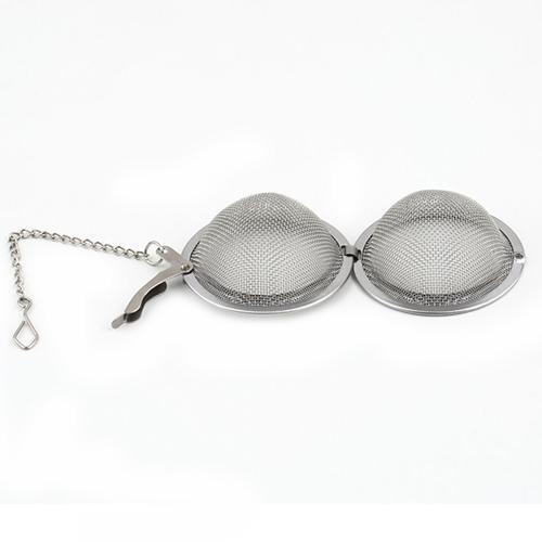 Stainless Steel Tea Infuser Sphere Locking Spice Tea Ball Strainer Mesh Infuser Tea Filter Strainers Kitchen Tools