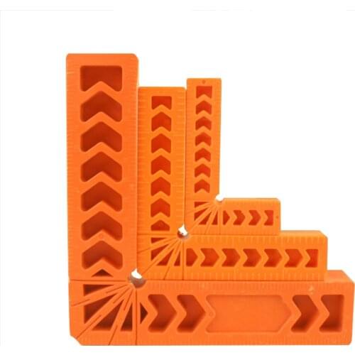 90 Degree Right Angle Auxiliary Locator L-Shaped Auxiliary Fixture 3 Inch 4 Inch 6 Inch Fixed Clamp Woodworking Tool