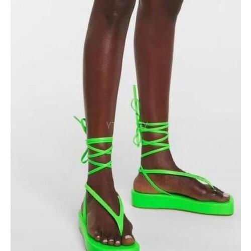 Fashion Sandals For Women 2021 New Summer Casual Shoes Gladiator Open Toe Platform Ankle Strap Beach Ytmtloy Sadalias Femininas