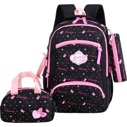 3 set/piece Schoolbags For Teenager Girl Women Backpack Nylon Backbag Female Backpack Girls Backbag Mochilas Female Shoulder Bag
