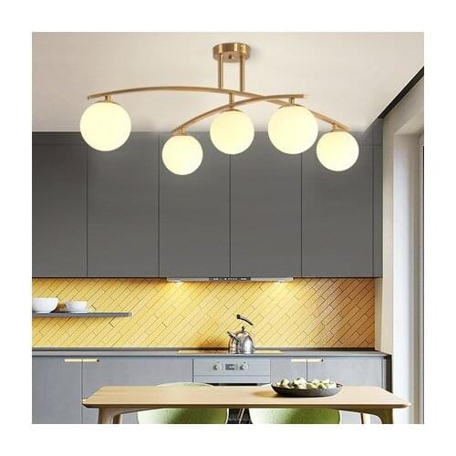 Modern vintage cocina accesorio modern led chandelier led wall moon lamp nordic decoration home living room decoration