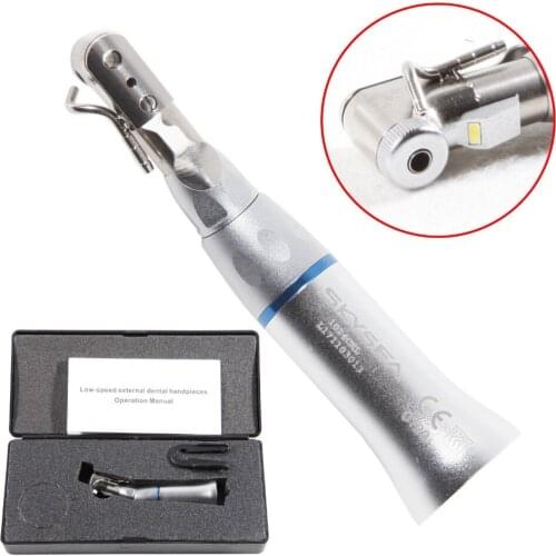 Dental External Water LED Low Speed Contra Angle Handpiece Latch Type fit NSK