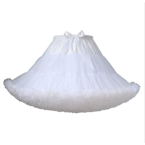 Hot Sale Women Mini Petticoat Tulle Puffy Short Vintage Wedding Bridal Petticoat Underskirt Rockabilly Tutu