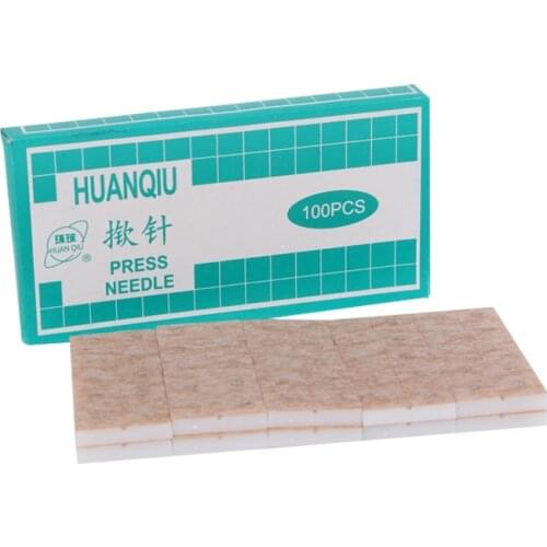 1000pcs 10 boxes sterile ear press needle Auricular acupuncture needle Intradermal needle Chinese Therapy Acupuncture
