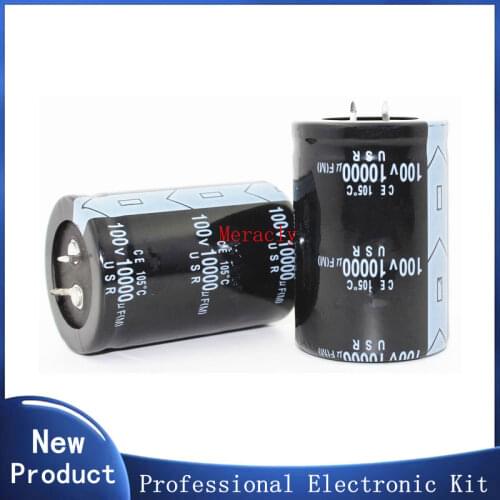 20PCS-2PCS Electrolytic capacitor 100V 10000UF 10000UF 100V 35*50MM new