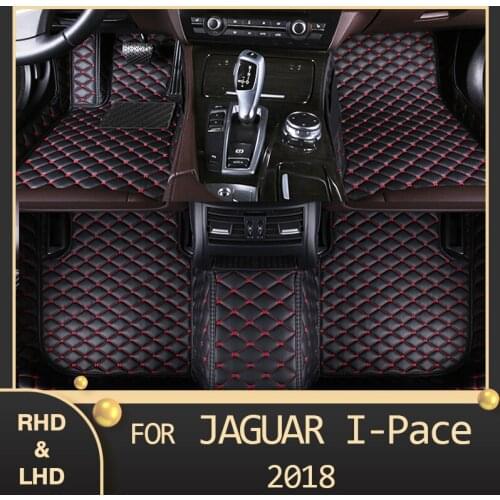 MIDOON Car floor mats for Jaguar I-PACE 2018 Custom auto foot Pads automobile carpet cover