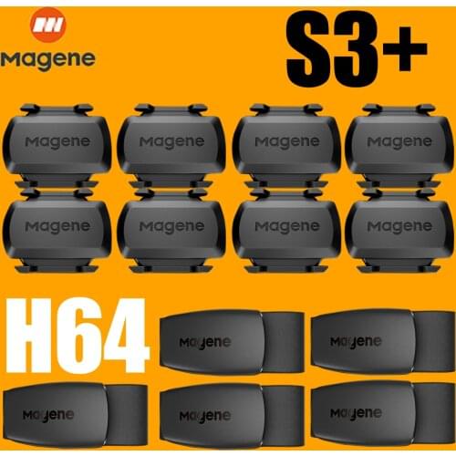 Magene S3+ H64 ANT+ USB C406 Speed Cadence Heart Rate Sensor Wireless Bicycle Computer Bike Wahoo Garmin XOSS Bryton Whole Sale