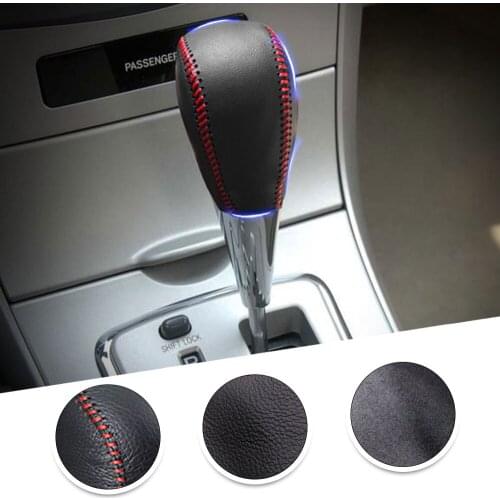 Leather car Stick Covers AT For Toyota RAV4 2013 2014 2015 2016 2017 2018 2011 Highlander 2009-2013 2014 Non-slip Automatic