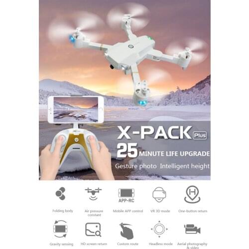 Drones Flight 25 Minu AR Game intelligent Follow ESC HD Wide-angle Camera Drone Gesture Shooting photo Video Voice Control Drone