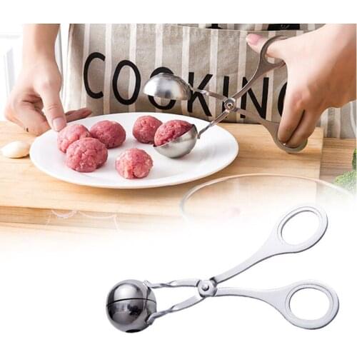 Stainless Steel Meatball Maker Fish Beef Meat Ball Maker Meatball Mold Tools DIY Convenient Home Made Kitchen Accessories