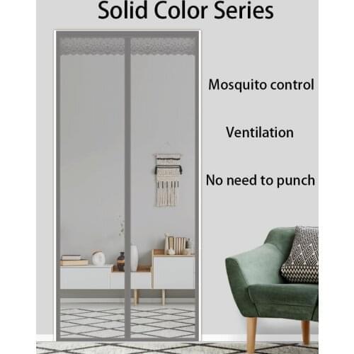2020 New Indoor Insect Fly Screen Magnetic Curtain Mesh Bug Mosquito Netting Door Anti Mosquito Net For Kitchen Door Magnet