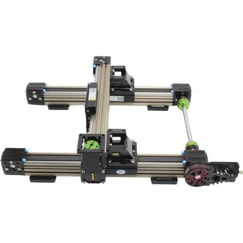 Mjunit MJ45N fabric cutting automation machine linear rail actuator xy axis belt driven slide table gantry robot